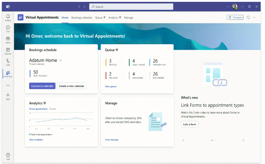 How to Use the New Virtual Appointments in Microsoft Teams | Always ...