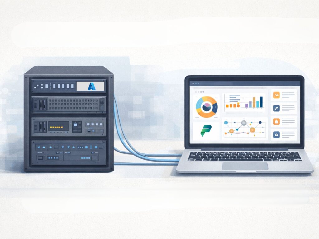 Azure is the engine. Power Platform is the dashboard.