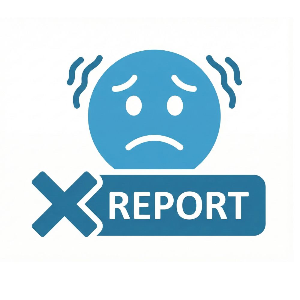 Fear of getting it wrong by reporting