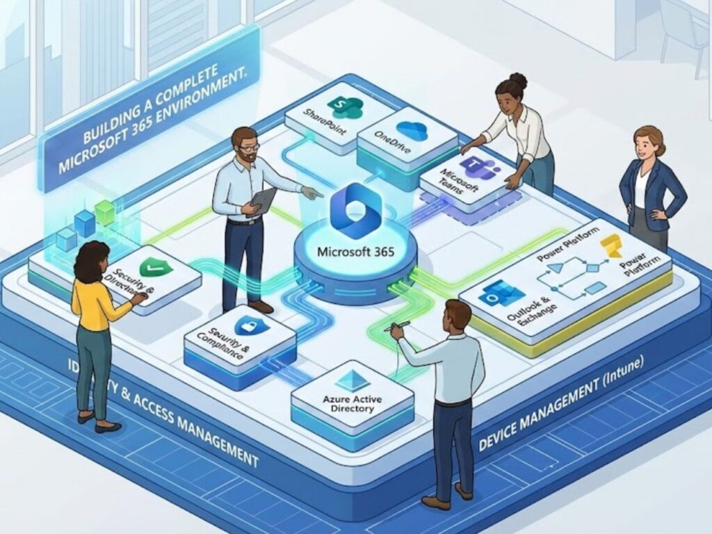 Helping you build a complete Microsoft 365 environment