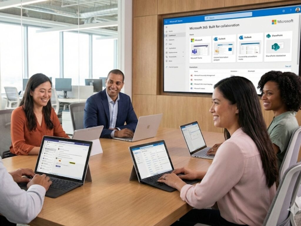 Microsoft 365 built for collaboration not confusion