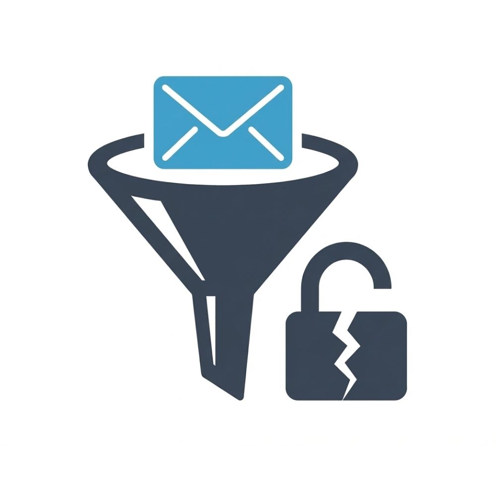 Over reliance on email filtering